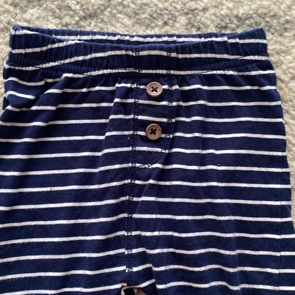 Blue striped pants - Picture 2 of 4